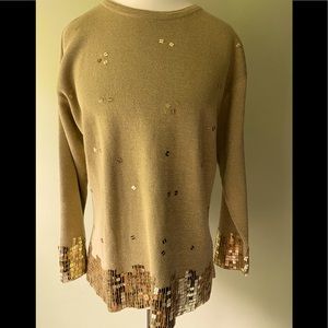 NWOT Gold Sweater